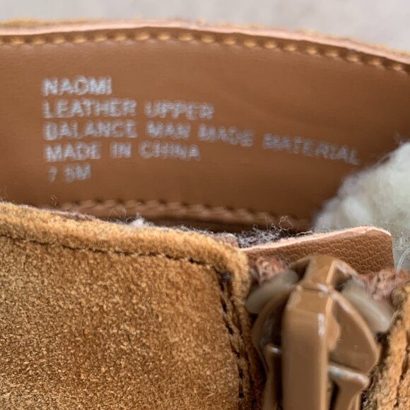Crown & Ivy Naomi Genuine Suede Boots Sz 7.5 NWT - Picture 15 of 16